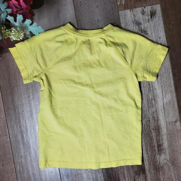 Cat & Jack Yellow Toddler Boy V-Neck Lizard King T-Shirt Size 3T NWOT - Picture 6 of 11